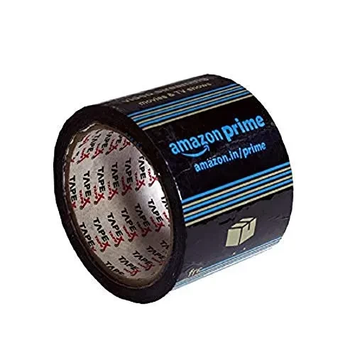 Amazon Prime Printed Packaging Tapes  60 Meter Lenght 48 mm width  pack of 48 pcs Amazon prime Watermark Ultra Strong Sticky Adhesive Packing